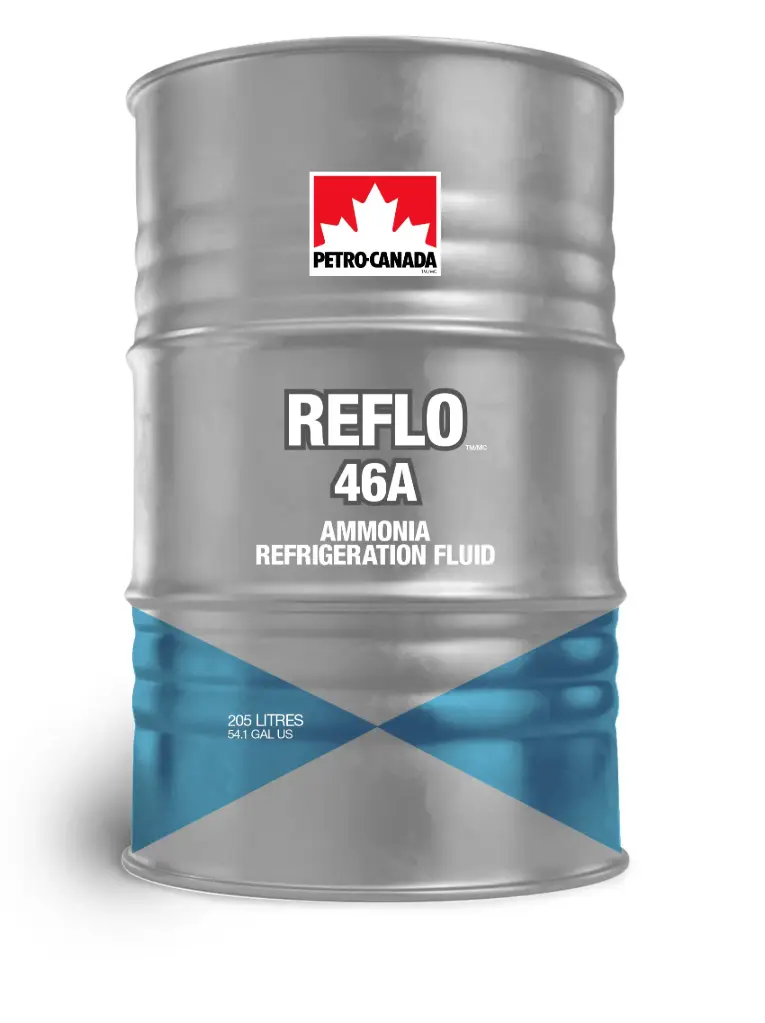 PETROCANADA REFLO 46 A AMMONIA OIL TB 205LT