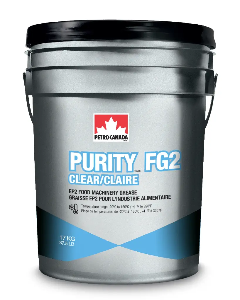 PETROCANADA PURITY FG2 CLEAR GREASE PAIL 17 KG 