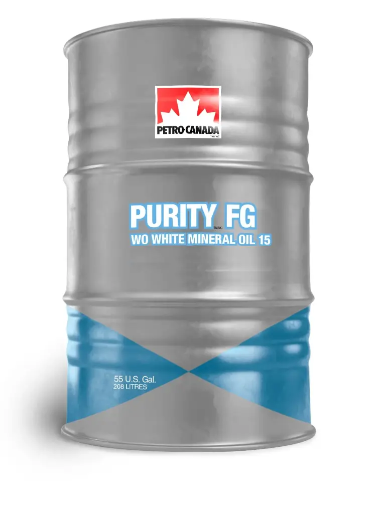 PETROCANADA PURITY FG WHITE OIL 15 TB 205LT
