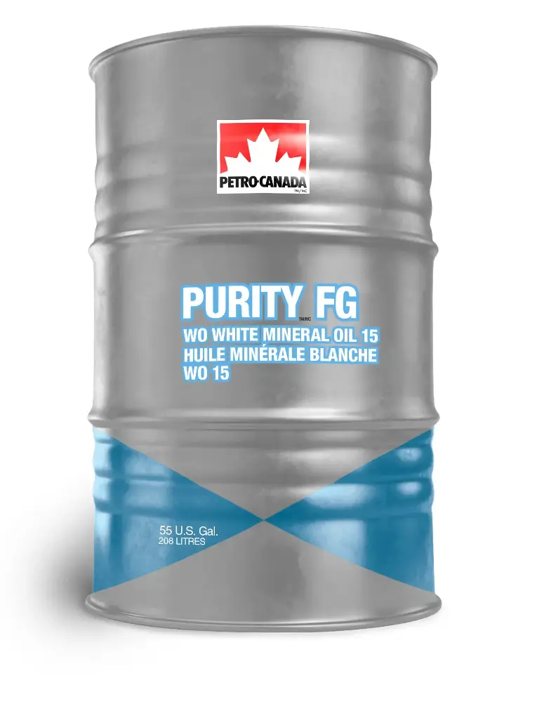 PETROCANADA PURITY FG WHITE OIL 15 TB 205LT